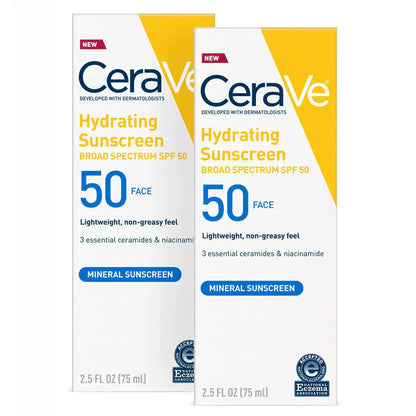 Hydrating Sunscreen SPF 50 Face Lotion